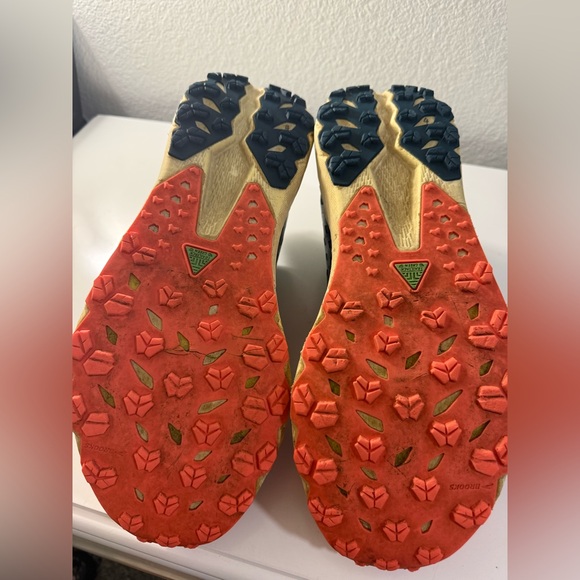 Brooks Vibrant Blue and Coral Athletic Shoes - Picture 8 of 8